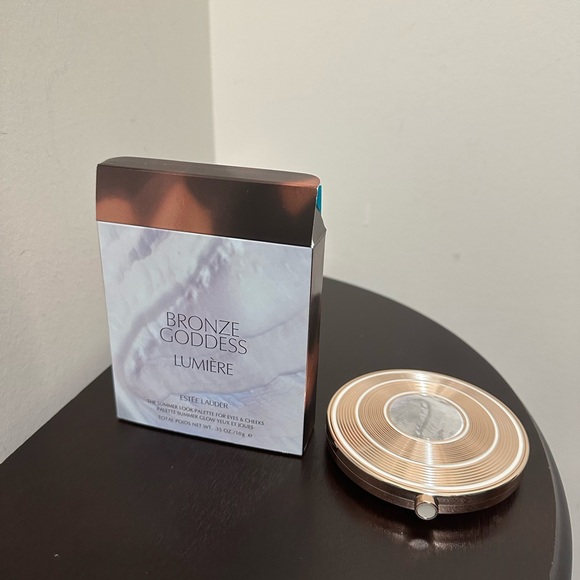 NEW FULL SIZE ESTÉE LAUDER BRONZE GODDESS LUMIERE PALETTE FOR EYES AND CHEEKS - Picture 8 of 11